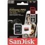 SanDisk Extreme Pro microSD 128GB+SD Adpt 200MB/s A2 V30 UHS-I U3