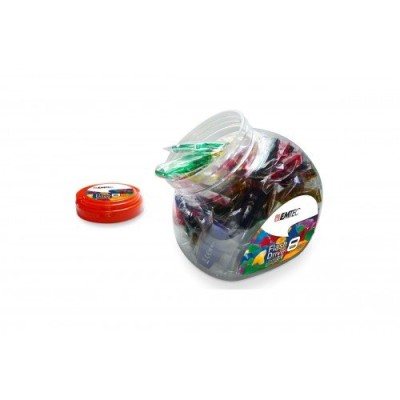 Emtec USB2.0 C410 8GB Candy Jar 80 τεμάχια (ECMMD8GC410JAR80)