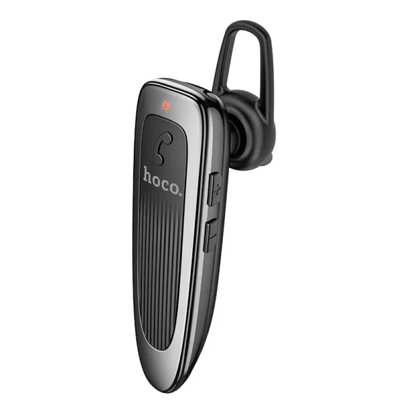 Hoco E60 Wireless Hands Free Brightness Business V.5.0 Μαύρο με Πλήκτρο Ελέγχου και 10 Ώρες Ομιλίας