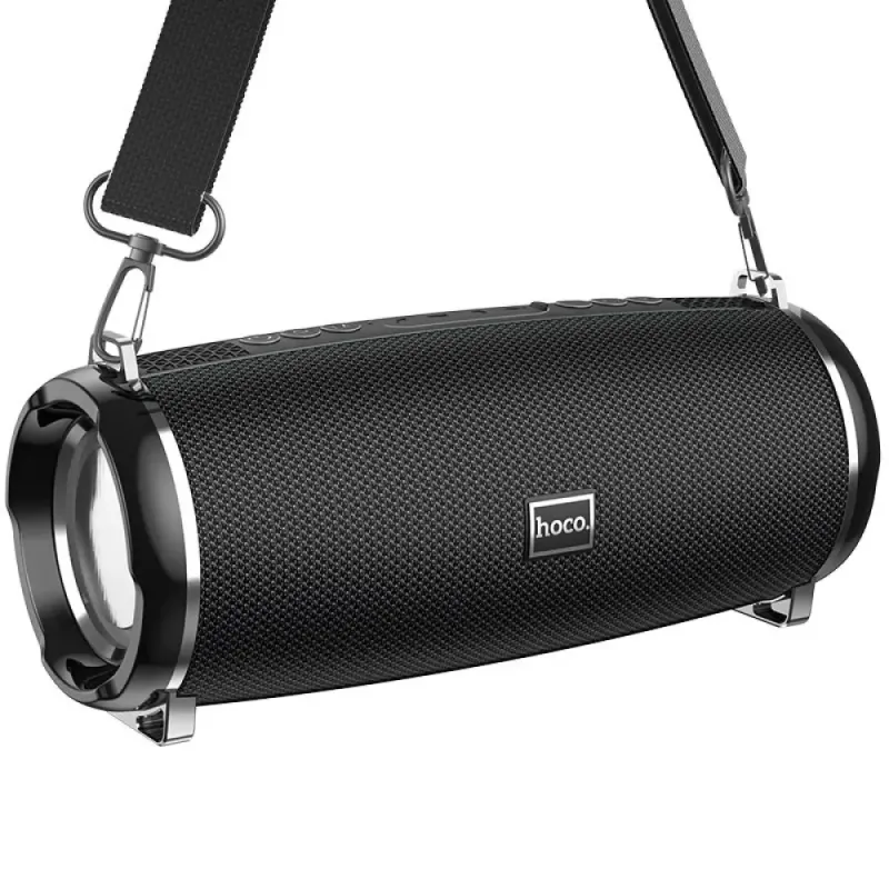 Hoco HC2 Φορητό Ηχείο Wireless Xpress TWS Μαύρο V5.0 2x5W 2400mAh IPX5 Ενσωματωμένο Μικρόφωνο FM USB AUX θύρα Micro SD και LED Φωτισμό