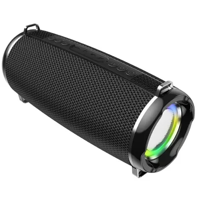 Hoco HC2 Φορητό Ηχείο Wireless Xpress TWS Μαύρο V5.0 2x5W 2400mAh IPX5 Ενσωματωμένο Μικρόφωνο FM USB AUX θύρα Micro SD και LED Φωτισμό