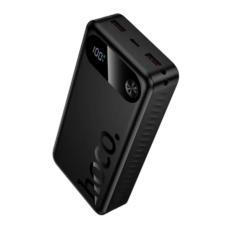 Hoco J154A Power Bank Victorious 20000mAh 1xUSB-C PD20W 2xUSB-A 22.5W και LED Ένδειξη Μπαταρίας Μαύρο