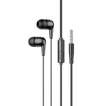 Hoco M97 Hands Free Enjoy Earphones Stereo 3.5mm με Μικρόφωνο και Πλήκτρο Λειτουργίας Μαύρα