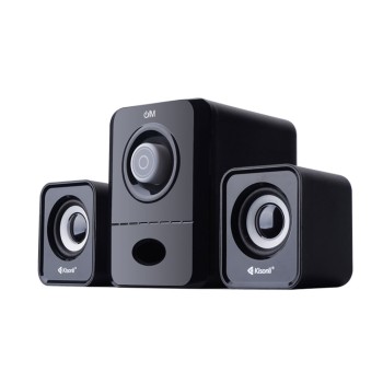 Kisonli U-2900 Speakers 5W+2x3W, USB, Black - 22153