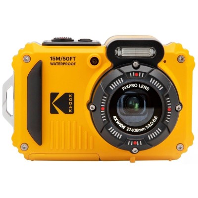 Kodak PIXPRO WPZ2 Αδιάβροχη Ψηφιακή Κάμερα (Κίτρινη)
