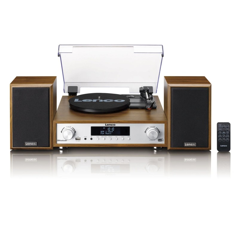 Lenco HiFi stereo MC-160WD wood
