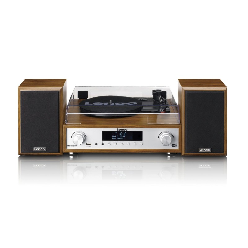 Lenco HiFi stereo MC-160WD wood