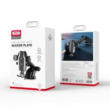 XO C77 car holder black with suction cup
