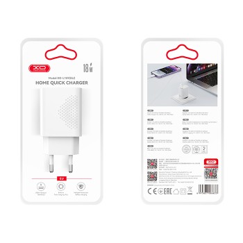 XO L159 Φορτιστής Ταχείας Φόρτισης EU QC18W με USB-A