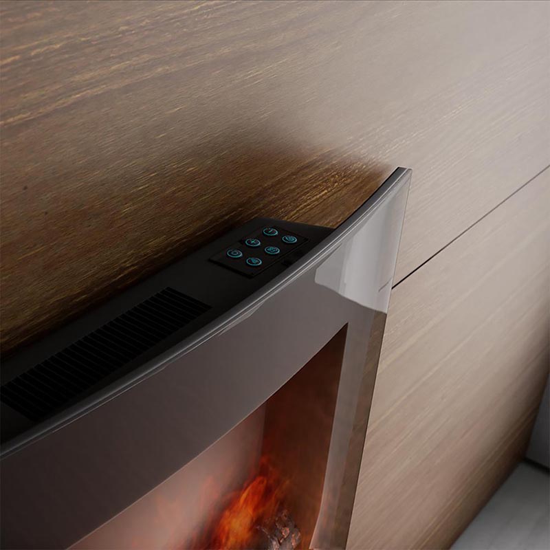 READYWARM 2600 CURVED FLAMES CONNECTED 05366