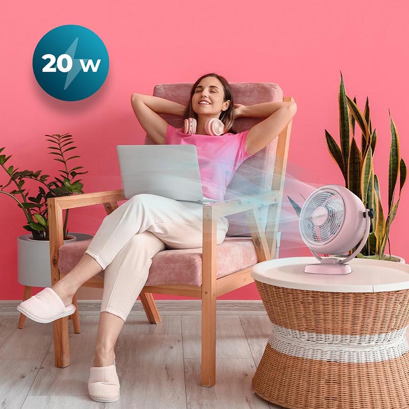 ENERGY SILENCE 800 RETRO DESK PINK 08207