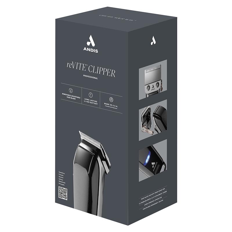 REVITE CLIPPER MTC BLACK #86005