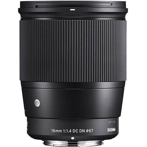 Sigma Lens 16mm F/1.4 DC DN Contemporary for Canon RF