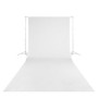 E-Image MB36-WHITE – Λευκό Υφασμάτινο Φόντο Μουσελίνας 3x6m