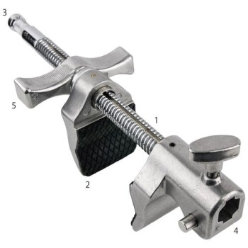 Kupo KCP-604 – Super Viser Clamp End Jaw 4″ (10.5cm)