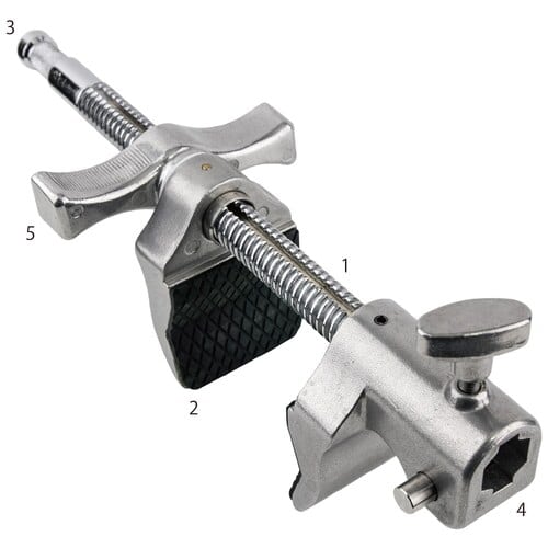 Kupo KCP-604 – Super Viser Clamp End Jaw 4″ (10.5cm)