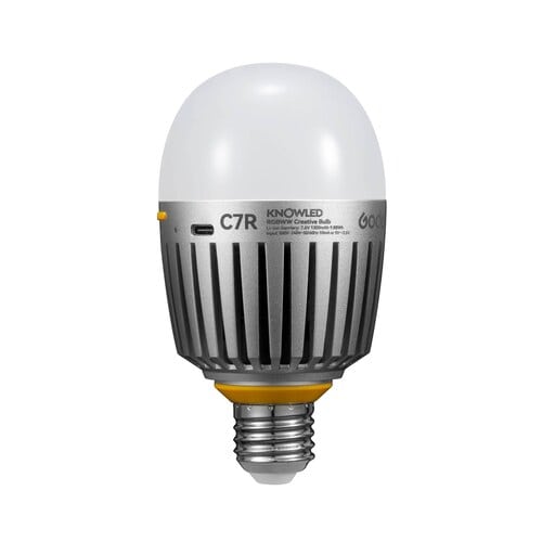 Godox C7R – KNOWLED RGBWW Λάμπα Ε27 με ενσωματωμένη μπαταρία
