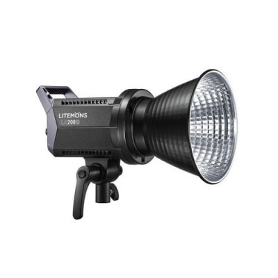 Godox Litemons LA200D-K2 200W LED Light (5600K) Bowens Mount Διπλό Kit