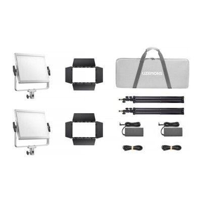 Godox Litemons LP1200R K2 – RGB 120W LED Light Panel – 2 Light Kit