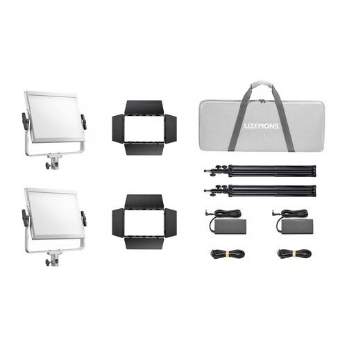 Godox Litemons LP400R K2 – RGB 36W LED Light Panel – 2 Light Kit