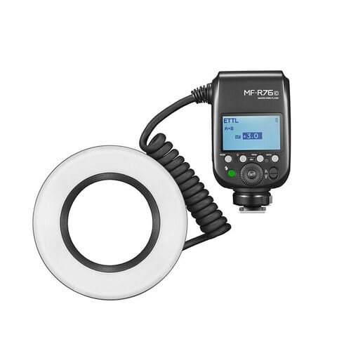 Godox MF-R76C – TTL Macro Ring Flash για μηχανές Canon