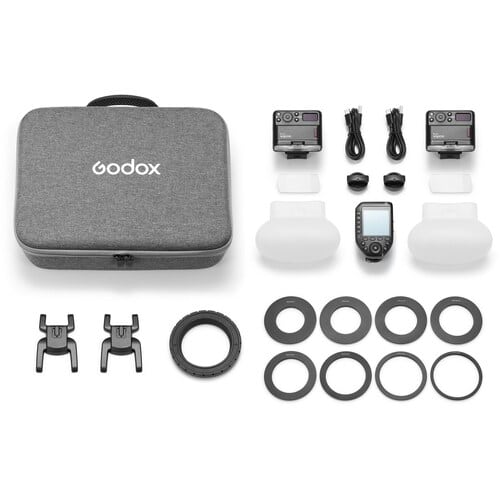 Godox MF12-DK1 – Οδοντιατρικό TTL Macro Flash 2-Light Kit για Sony Μηχανές
