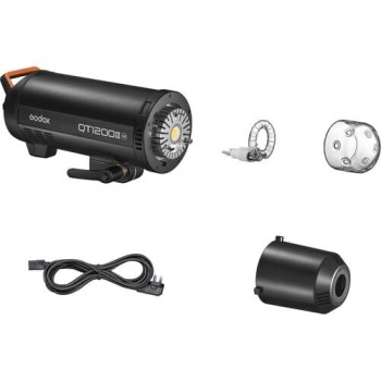 Godox QT1200IIIM – Manual Studio Flash 1200Ws με Ραδιοσυχνότητα X και LED λάμπα πιλότο