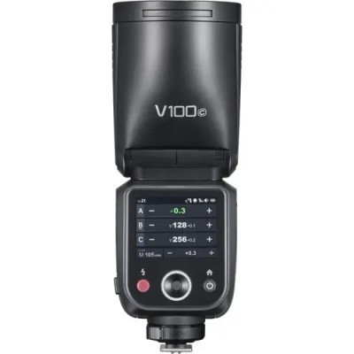 Godox V 100 N – Round Head TTL Flash για Nikon μηχανές με μπαταρία λιθίου