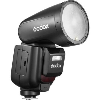 Godox V1-Pro F – Round Head TTL Flash για FUJIFILM μηχανές με μπαταρία λιθίου