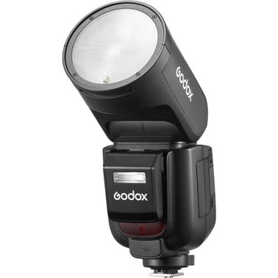 Godox V1-Pro C – Round Head TTL Flash για Canon μηχανές με μπαταρία λιθίου