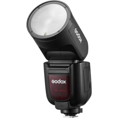 Godox V1-Pro C – Round Head TTL Flash για Canon μηχανές με μπαταρία λιθίου