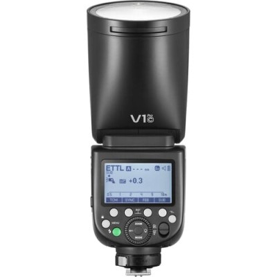 Godox V1-Pro C – Round Head TTL Flash για Canon μηχανές με μπαταρία λιθίου