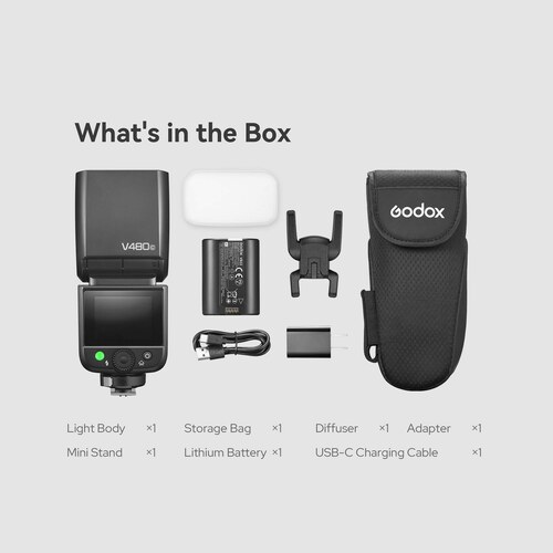 Godox V480C – TTL Flash για Canon Μηχανές