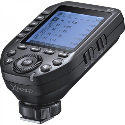Godox XProII C – TTL Πομπός Ραδιοσυχνότητας 2.4GHz για Μηχανές Canon