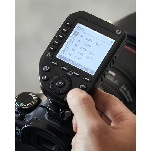 Godox XProII C – TTL Πομπός Ραδιοσυχνότητας 2.4GHz για Μηχανές Canon