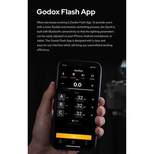 Godox XProII F – TTL Πομπός Ραδιοσυχνότητας 2.4GHz για Μηχανές Fujifilm