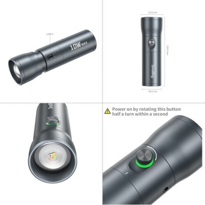 SmallRig 4634 - RF 10C Portable Focusable LED Video Light 4634