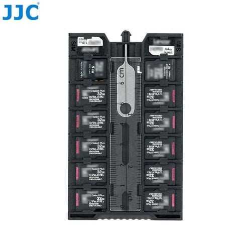 JJC Memory Card Case SW-MCR1 Black