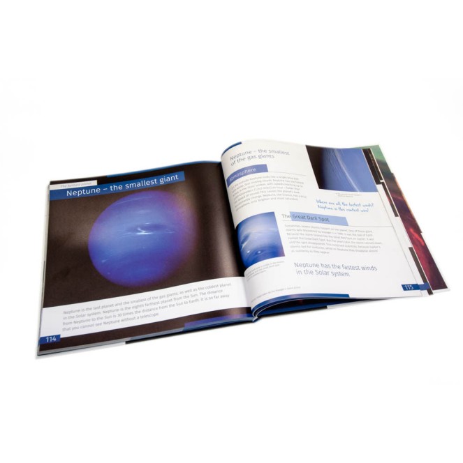 KNOWLEDGE BOOK: SPACE - NON EMPTY EMPTINESS ENGLISH HARDCOVER