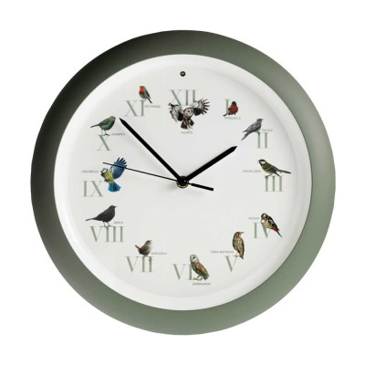 CLOCK BIRD GREEN, 8
