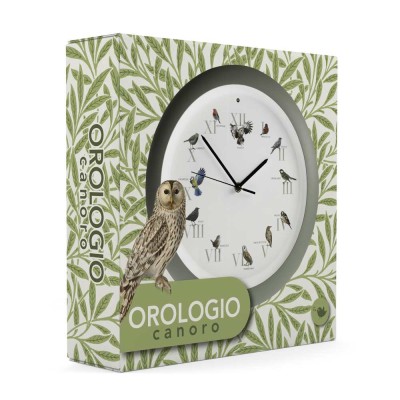 CLOCK BIRD GREEN, 8