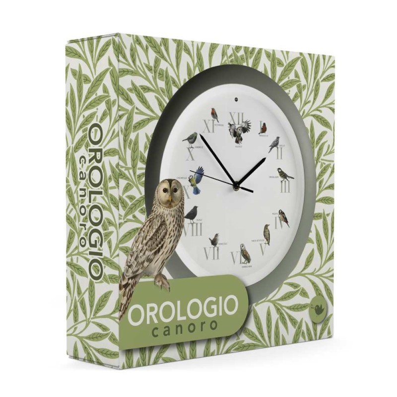 CLOCK BIRD GREEN, 8