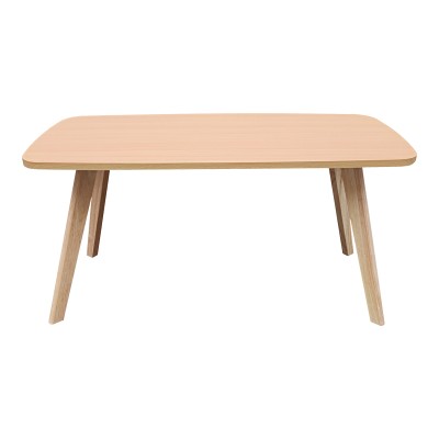 Τραπέζι σαλονιού Komela mdf σε φυσική απόχρωση 100x48x45cm
