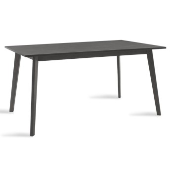 Τραπέζι Benson pakoworld MDF σε rustic grey απόχρωση 150x90x75εκ