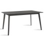 Τραπέζι Benson pakoworld MDF σε rustic grey απόχρωση 150x90x75εκ