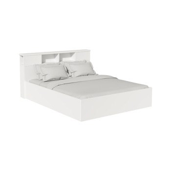 Σετ Κρεβατοκάμαρας Olympus White με Κρεβάτι 140x200εκ Σετ 3τεμ