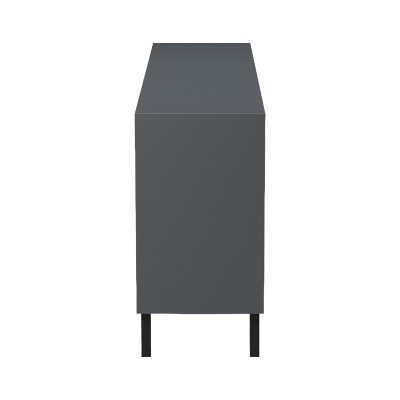 Μπουφές Tuscany pakoworld sonoma-ανθρακί 180x40x78.6εκ
