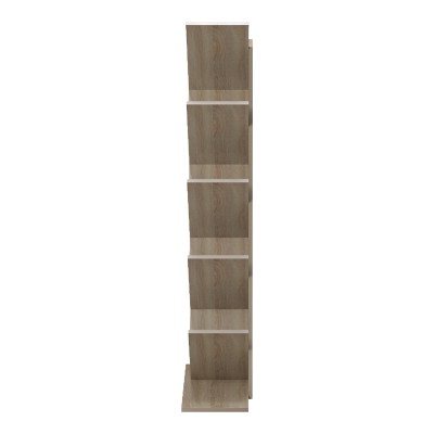 Βιβλιοθήκη Fyllo pakoworld sonoma 50x25x141.5εκ