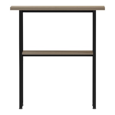 Κονσόλα Solain pakoworld sonoma-μαύρο μέταλλο 79x29x85εκ
