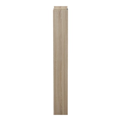 Βιβλιοθήκη Corpus pakoworld sonoma - ανθρακί 61x22x162εκ